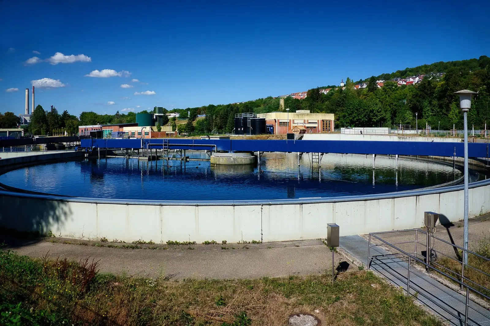 Municipal water treatment facility